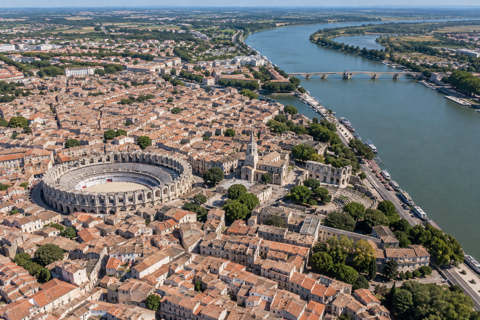 Découvrir le centre historique d'Arles